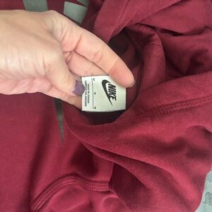 Nike Burgundy Hoodie